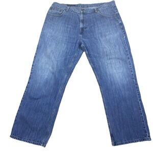 Tommy Hilfiger Mens Freedom Jeans Blue Straight Leg Y2K Denim Classic Fit  38x30